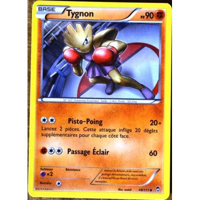 carte Pokémon 48/111 Tygnon 90 PV XY03 XY Poings Furieux NEUF FR État correct Pokémon reconditionné disponible sur Fnac