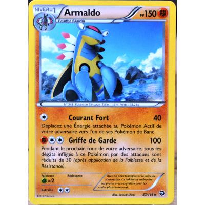 carte Pokémon 57/114 Armaldo 150 PV État correct - 16,00 € carte Pokémon 57/114 Armaldo 150 PV État correct reconditionné disponible sur Fnac