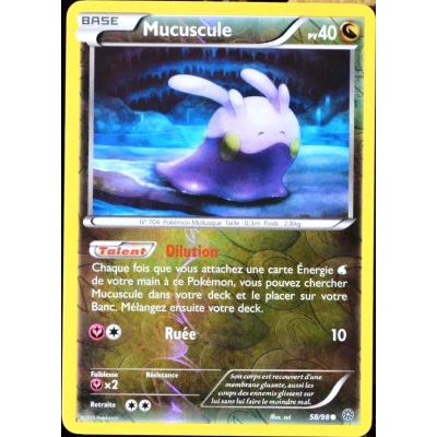 carte Pokémon 58/98 Mucuscule 40 PV - REVERSE XY - Origines Antiques NEUF FR État correct Pokémon reconditionné disponible sur Fnac