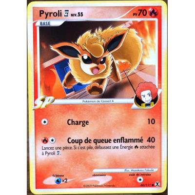carte Pokémon 60 Pyroli Conseil 4 Platine Rivaux Émergents État correct reconditionné disponible sur Fnac