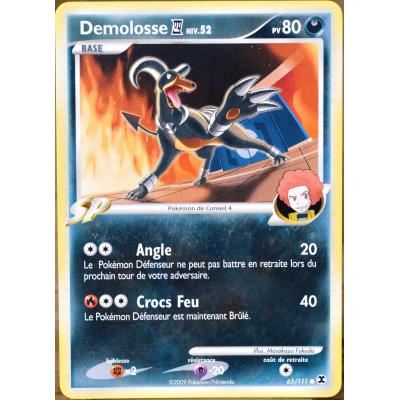carte Pokémon 65 Demolosse Conseil 4 Platine Rivaux Émergents État correct reconditionné disponible sur Fnac