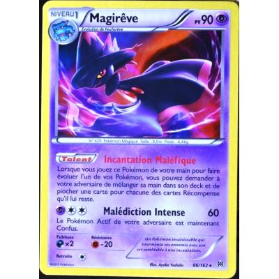carte Pokémon 66/162 Magirêve 90 PV - HOLO RARE XY - Impulsion Turbo NEUF FR État correct reconditionné disponible sur Fnac