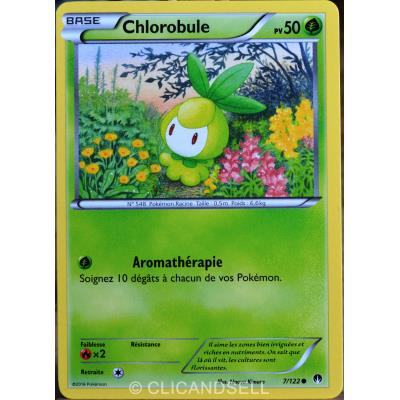 carte Pokémon 7/122 Chlorobule 50 PV XY - Rupture Turbo NEUF FR État correct Pokémon reconditionné disponible sur Fnac
