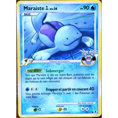 carte Pokémon 76 Maraiste Gym Leader Platine Rivaux Émergents État correct Pokémon reconditionné disponible sur Fnac