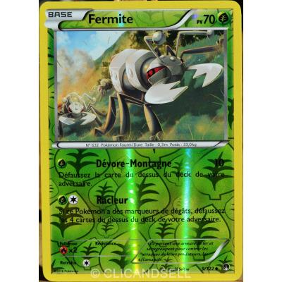carte Pokémon 9/122 Fermite 70 PV - REVERSE XY - Rupture Turbo NEUF FR État correct Pokémon reconditionné disponible sur Fnac