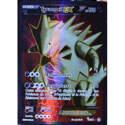 carte Pokémon 91/98 Tyranocif Ex 180 PV - ULTRA RARE - FULL ART XY07 NEUF FR État correct Pokémon reconditionné disponible sur Fnac