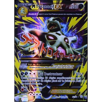 carte Pokémon 92/98 Mega Tyranocif Ex 240 PV - ULTRA RARE FULL ART XY07 NEUF FR État correct Pokémon reconditionné disponible sur Fnac