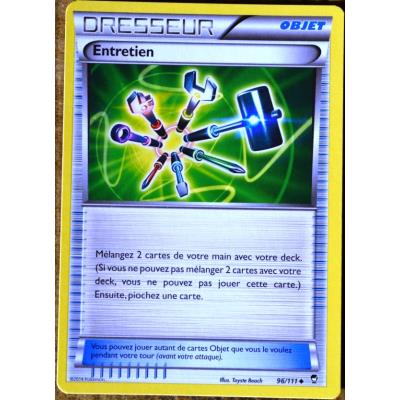 carte Pokémon 96/111 Entretien XY03 XY Poings Furieux NEUF FR État correct Pokémon reconditionné disponible sur Fnac