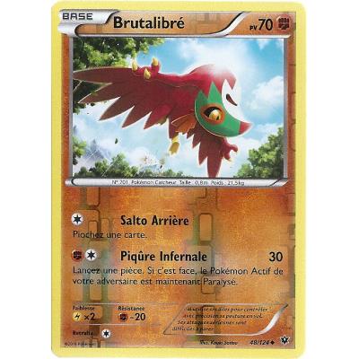 Carte Pokemon - XY10 - Impact des Destins - Brutalibré - PV 70 - 48/124 - Holo Reverse - VF État correct reconditionné disponible sur Fnac
