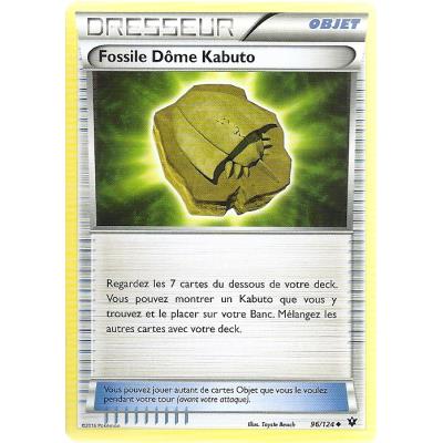 Acheter Carte Pokemon - XY10 - Impact des Destins - Fossile Dôme Kabuto - Dresseur - 96/124 - Peu Commune - VF État correct - 16,00 € Carte Pokemon - XY10 - Impact des Destins - Fossile Dôme Kabuto - Dresseur - 96/124 - Peu Commune - VF État correct Asmodee reconditionné disponible sur Fnac