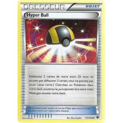 Carte Pokemon - XY10 - Impact des Destins - Hyper Ball - Dresseur - 113/124 - Peu Commune - VF État correct reconditionné disponible sur Fnac