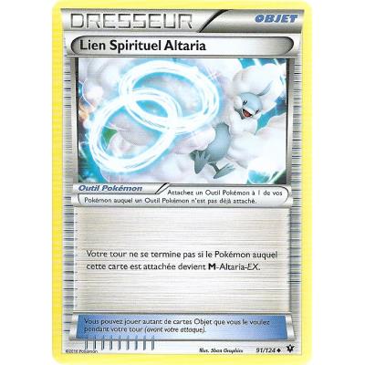 Carte Pokemon - XY10 - Impact des Destins - Lien Spirituel Altaria - Dresseur - 91/124 - Peu Commune - VF État correct reconditionné disponible sur Fnac