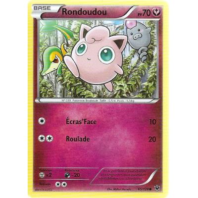 Carte Pokemon - XY10 - Impact des Destins - Rondoudou - PV 70 - 65/124 - Commune - VF État correct reconditionné disponible sur Fnac