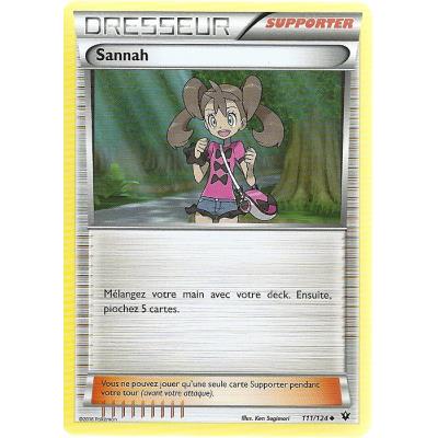 Carte Pokemon - XY10 - Impact des Destins - Sannah - Dresseur - 111/124 - Peu Commune - VF État correct reconditionné disponible sur Fnac