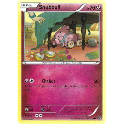 Carte Pokemon - XY10 - Impact des Destins - Snubbull - PV 70 - 68/124 - Commune - VF État correct - 16,00 € Carte Pokemon - XY10 - Impact des Destins - Snubbull - PV 70 - 68/124 - Commune - VF État correct reconditionné disponible sur Fnac