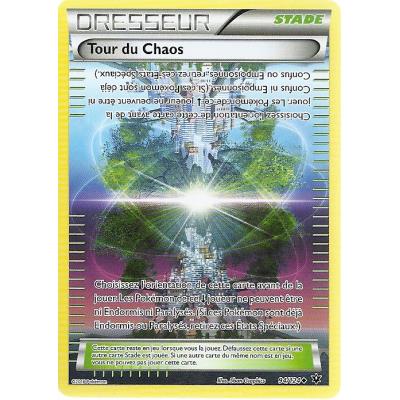 Carte Pokemon - XY10 - Impact des Destins - Tour du Chaos - Dresseur - 94/124 - Peu Commune - VF État correct reconditionné disponible sur Fnac