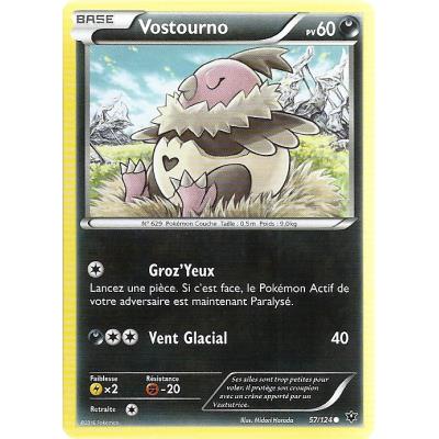 Carte Pokemon - XY10 - Impact des Destins - Vostourno - PV 60 - 57/124 - Commune - VF État correct reconditionné disponible sur Fnac