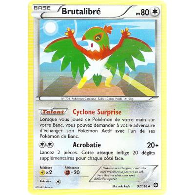 Carte Pokemon - XY11- Offensive vapeur - Brutalibré - PV 80 - 97/114 - Peu Commune - VF État correct reconditionné disponible sur Fnac