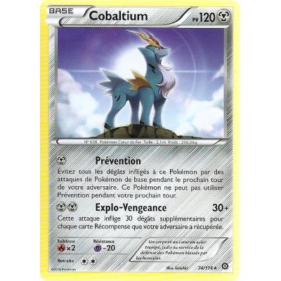 Carte Pokemon - XY11- Offensive vapeur - Cobaltium - PV 120 - 74/114 - Rare - VF État correct Asmodee reconditionné disponible sur Fnac