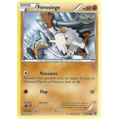 Carte Pokemon - XY11- Offensive vapeur - Férosinge - PV 60 - 52/114 - Commune - VF État correct reconditionné disponible sur Fnac
