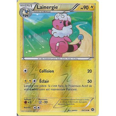 Carte Pokemon - XY11 - Offensive Vapeur - Lainergie - PV 90 - 39/114 - Holo Reverse - VF État correct Asmodee reconditionné disponible sur Fnac