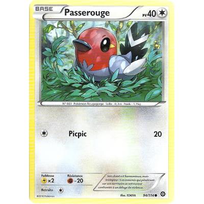Acheter Carte Pokemon - XY11- Offensive vapeur - Passerouge - PV 40 - 94/114 - Commune - VF État correct - 16,00 € Carte Pokemon - XY11- Offensive vapeur - Passerouge - PV 40 - 94/114 - Commune - VF État correct Asmodee reconditionné disponible sur Fnac