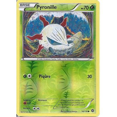 Carte Pokemon - XY11 - Offensive Vapeur - Pyronille - PV 70 - 14/114 - Holo Reverse - VF État correct Asmodee reconditionné disponible sur Fnac