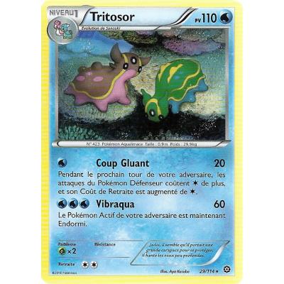 Carte Pokemon - XY11- Offensive vapeur - Tritosor - PV 110 - 29/114 - Rare - VF État correct Asmodee reconditionné disponible sur Fnac