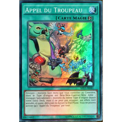 carte Yu-Gi-Oh SHVI-FR081 Appel du Troupeau État correct reconditionné disponible sur Fnac
