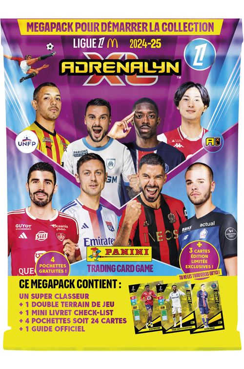 Cartes à collectionner Panini TCG Adrenalyn Ligue 1 McDonald’s 2024-2025 Starter pack État correct Panini reconditionné disponible sur Fnac
