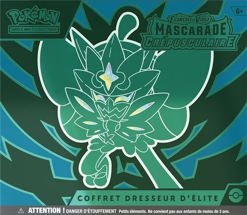 Cartes à collectionner Pokémon EV06 Coffret Dresseur d’Elite EV06 Ecarlate Et Violet Mascarade Crépusculaire État correct Pokémon reconditionné disponible sur Fnac | Dero