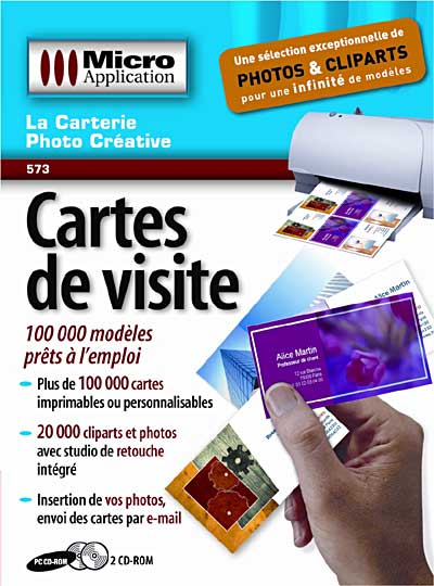 Cartes de visite État correct Avanquest reconditionné disponible sur Fnac
