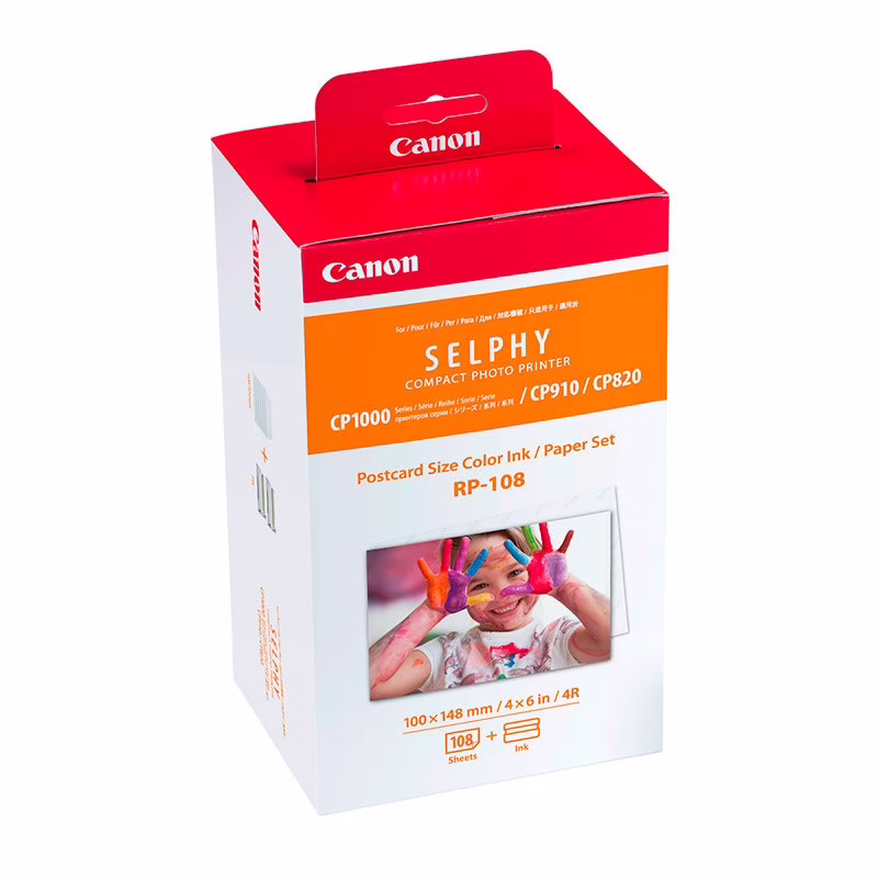 Cartouche Canon Rp-108n Selphy 108 Feuilles 10x15 reconditionné disponible sur Electro Depot