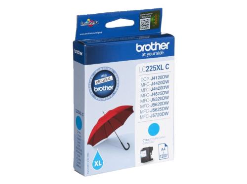 Cartouche d'encre Brother LC225XLCBP Cyan État correct reconditionné disponible sur Fnac