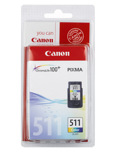 Cartouche d'encre Canon CL-511 État correct Canon reconditionné disponible sur Fnac
