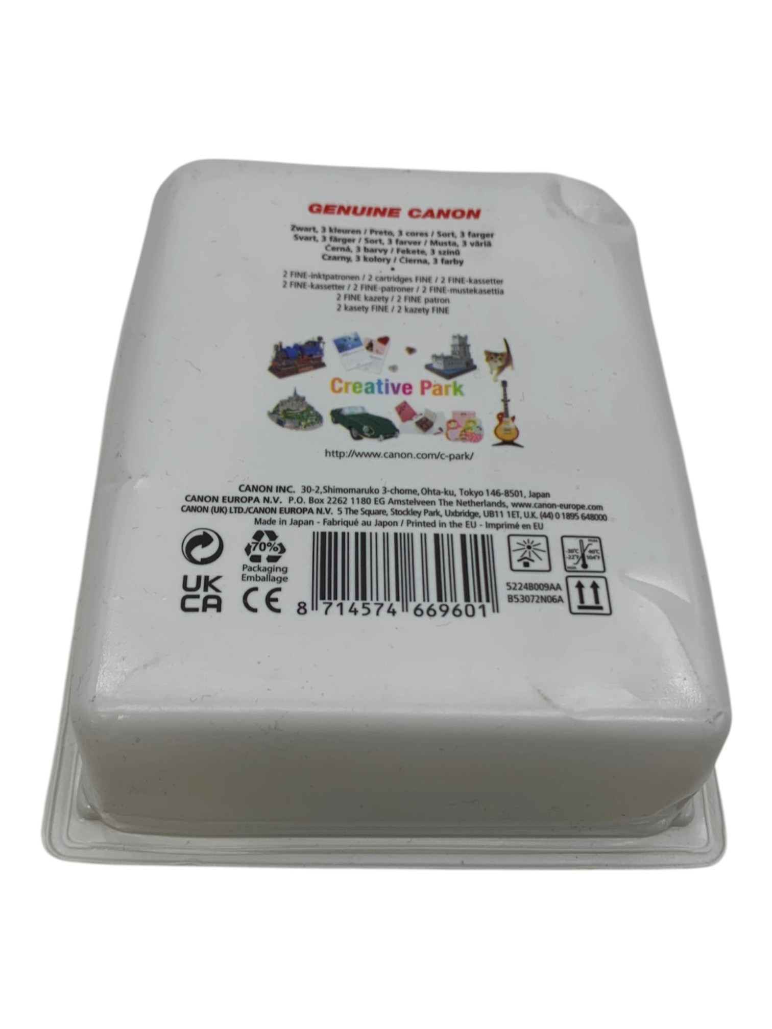 Voir photo 2 de Cartouche d'encre Canon (gamme Pixma) - noir + 3 couleurs - PG-540L / CL-541 | Dero Cartouche d'encre Canon (gamme Pixma) - noir + 3 couleurs - PG-540L / CL-541 Très bon état reconditionné photo 2 | Dero