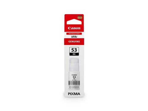 Cartouche d’encre Canon GI-53 Noir pour Pixma G550 et G650 État correct Canon reconditionné disponible sur Fnac