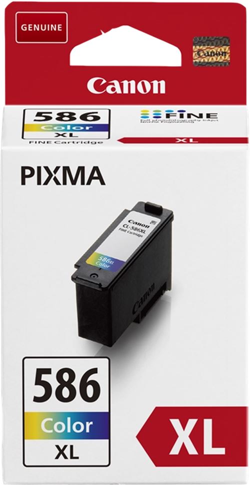 Cartouche d'encre Canon Pixma 586 Color XL État correct Canon reconditionné disponible sur Fnac
