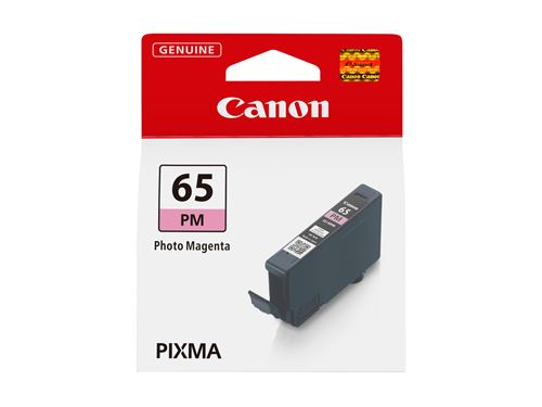 Cartouche d'encre couleur Canon CLI-65 Photo Magenta État correct Canon reconditionné disponible sur Fnac