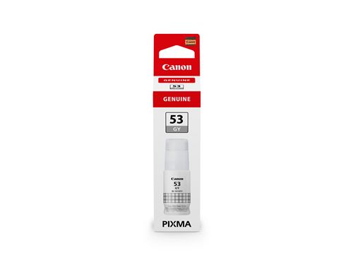 Cartouche d'encre couleur Canon GI-53 Gris pour Pixma G550 et G650 État correct Canon reconditionné disponible sur Fnac