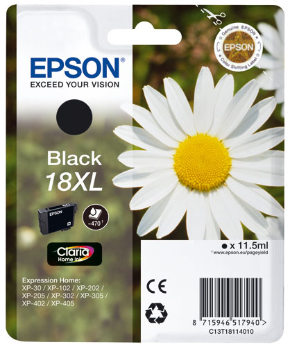 Cartouche d'encre Epson Pâquerette XL Noir État correct - 23,99 € Cartouche d'encre Epson Pâquerette XL Noir État correct Epson reconditionné disponible sur Fnac