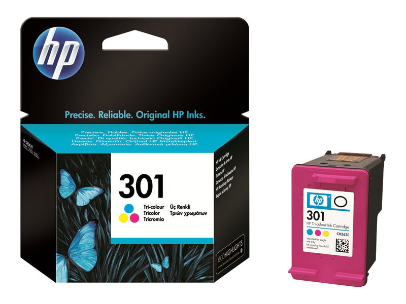Cartouche D'encre Hp 301 Trois Couleurs (cyan, Magenta, Jaune) Authentique (ch562ee) Bon état - 28,98 € Cartouche D'encre Hp 301 Trois Couleurs (cyan, Magenta, Jaune) Authentique (ch562ee) Bon état reconditionné disponible sur Electro Depot