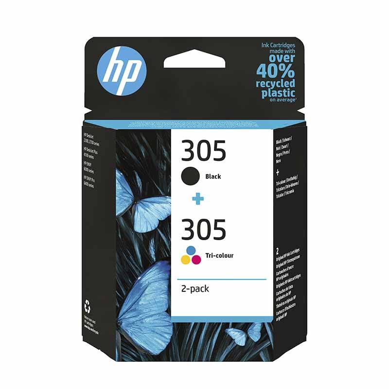 Cartouche D'encre Hp 305 Pack De 2 Cartouches D'encre Noire Et Trois Couleurs Authentiques (6zd17ae) Bon état - 26,98 € Cartouche D'encre Hp 305 Pack De 2 Cartouches D'encre Noire Et Trois Couleurs Authentiques (6zd17ae) Bon état reconditionné disponible sur Electro Depot