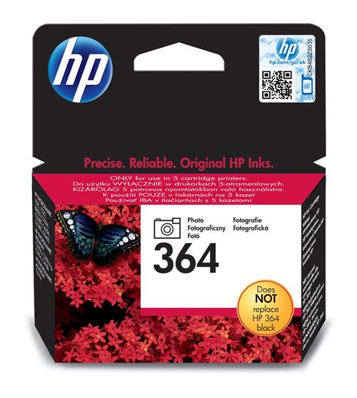 Cartouche d'encre HP 364 Noir photo État correct Hewlett-Packard reconditionné disponible sur Fnac