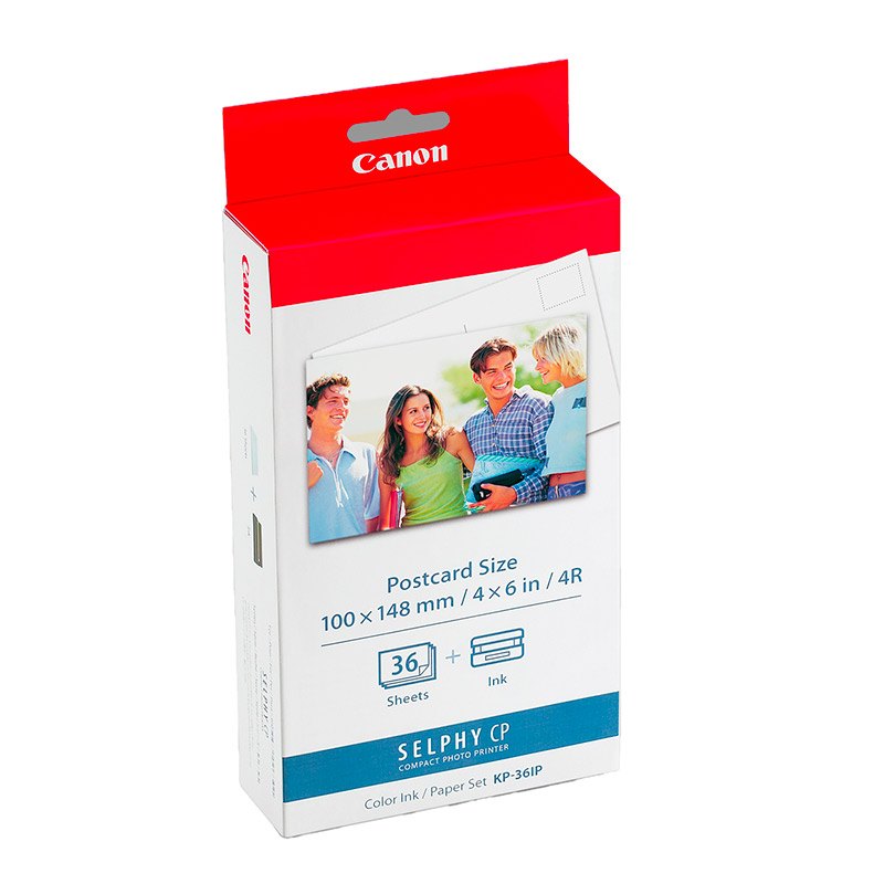 Acheter Cartouche D'encre Pour Imprimante Photo Canon Kp36ip 36 Feuilles 10x15 + Encre Pour Selphy Bon état - 14,98 € Cartouche D'encre Pour Imprimante Photo Canon Kp36ip 36 Feuilles 10x15 + Encre Pour Selphy Bon état reconditionné disponible sur Electro Depot