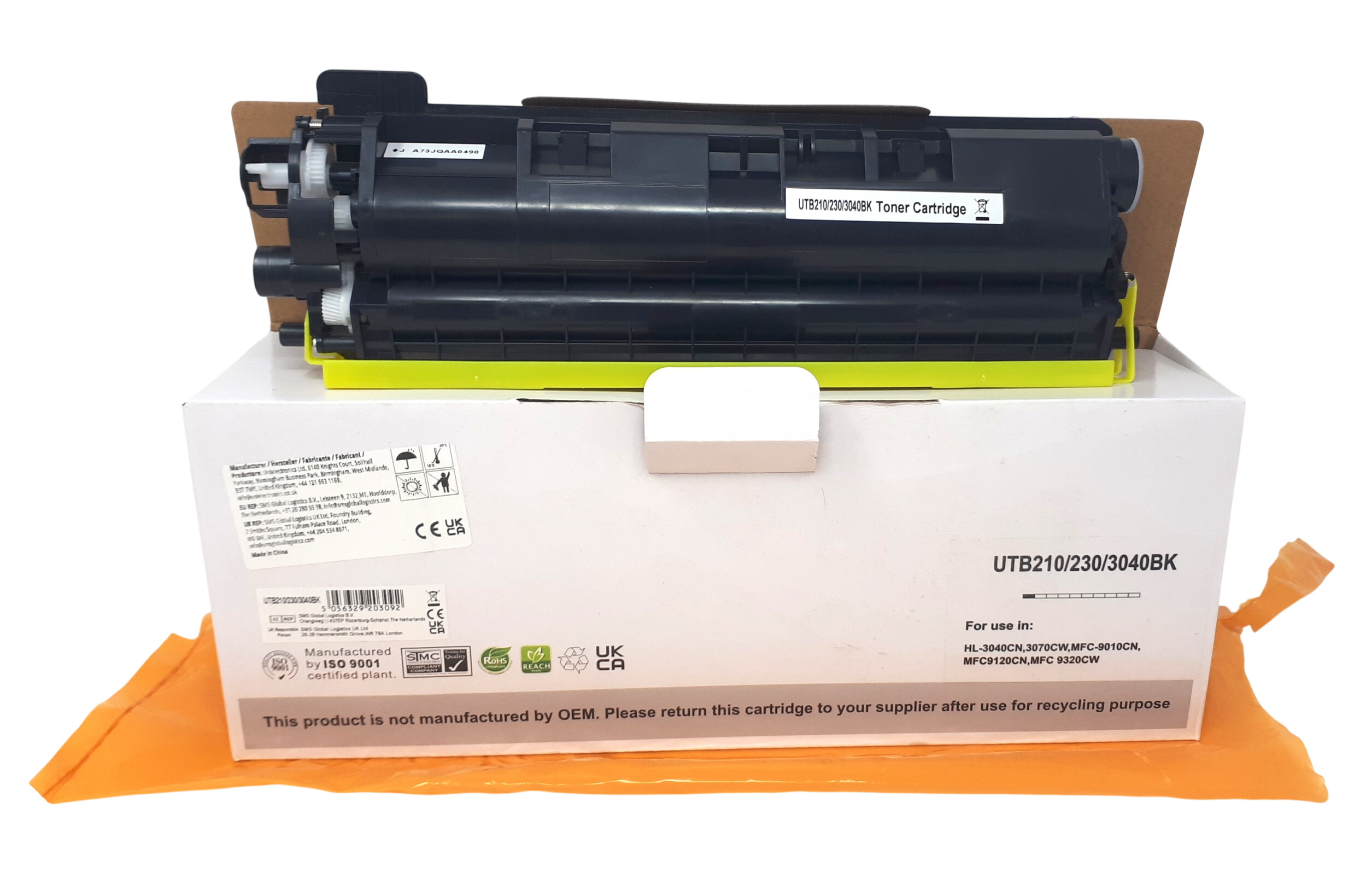 Acheter CARTOUCHE DE TONER NOIR COMPATIBLE UTB210/230/3040BK Parfait état - 20,00 € CARTOUCHE DE TONER NOIR COMPATIBLE UTB210/230/3040BK Parfait état reconditionné disponible sur Label Emmaüs