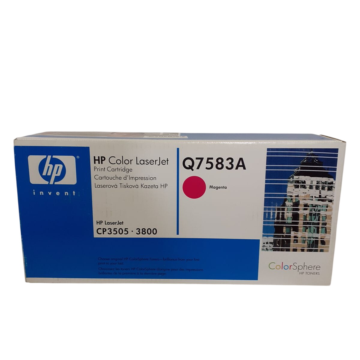 Cartouche Toneur Color LaserJet - HP 503 A - Q7583A - Magenta Parfait état - 36,00 € Cartouche Toneur Color LaserJet - HP 503 A - Q7583A - Magenta Parfait état reconditionné disponible sur Label Emmaüs