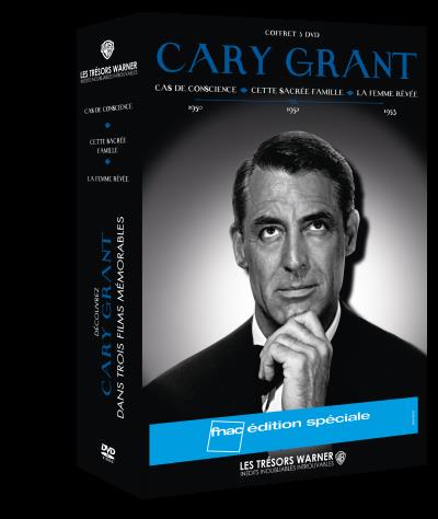 Cary Grant Coffret LesTrésors Warner 3 DVD Edition Spéciale Fnac État correct reconditionné disponible sur Fnac