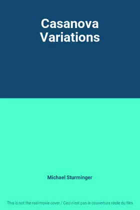 Casanova Variations - Michael Sturminger Bon état reconditionné disponible sur Ammareal