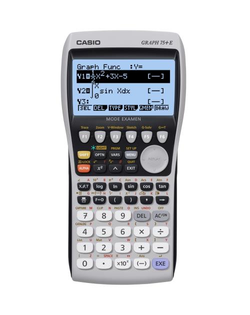 Casio Graph 75+E Mode Examen État correct Casio reconditionné disponible sur Fnac